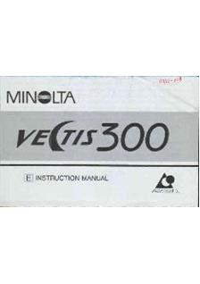 Minolta Vectis 300 manual. Camera Instructions.